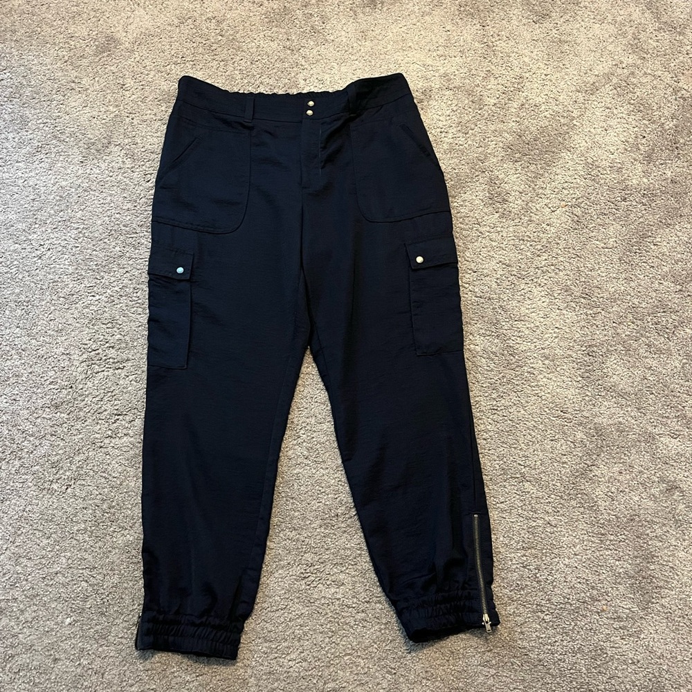 Elevenses size 12 Blue Cargo Jogger Pants